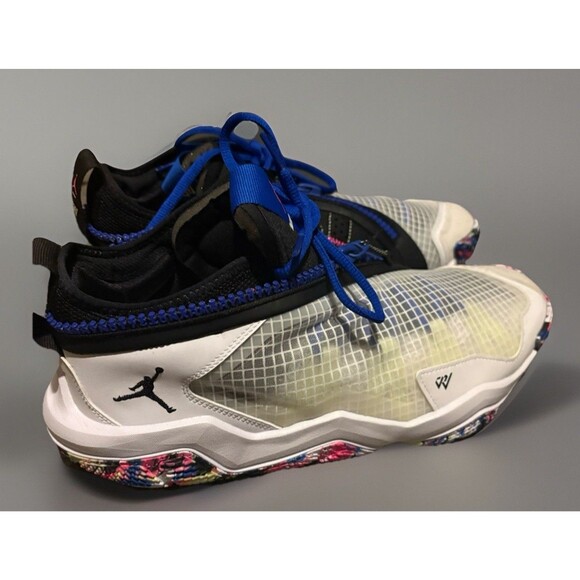 Jordan Why Not .6 Russell Westbrook White Blue Crimson DO7189-101 Men\'s Size 12 main image 4